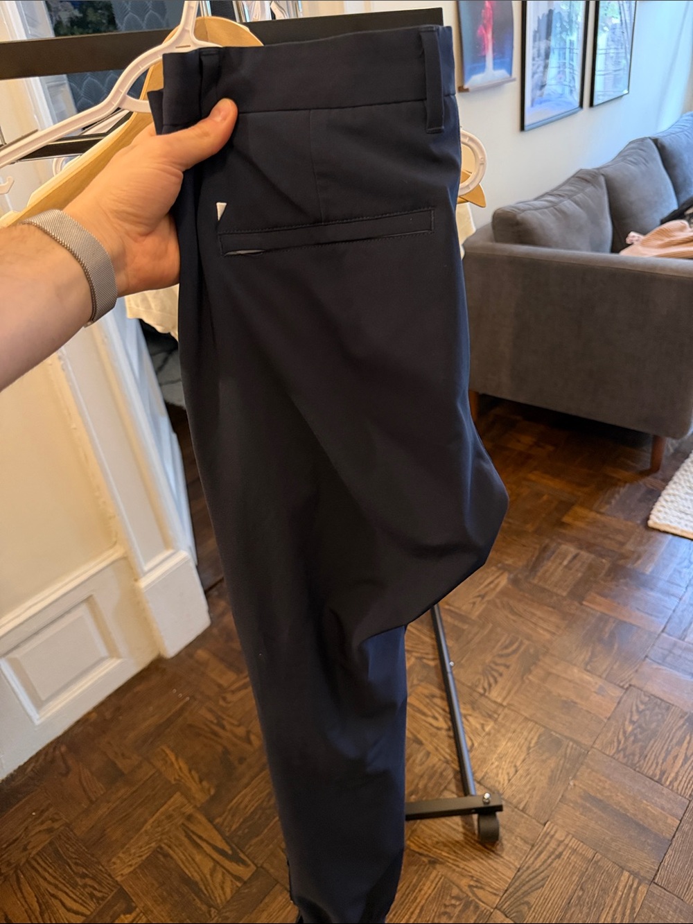 Men's Dress Pants in Deep Navy